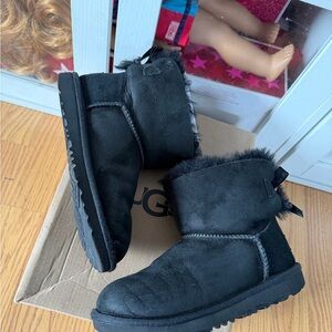 UGG Black Shearling Boots